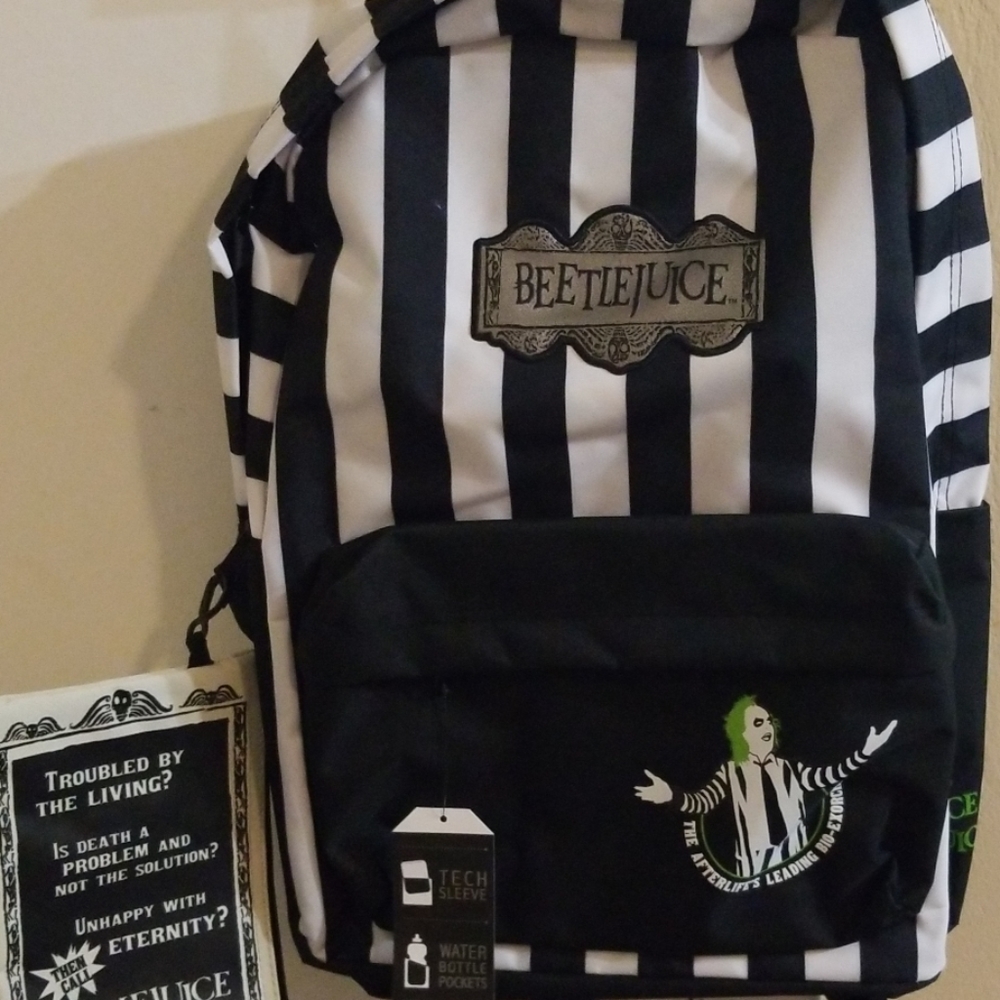 Beetlejuice Backpack